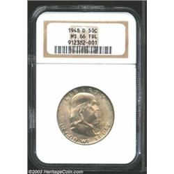 1948-D 50C MS66 Full Bell Lines NGC.