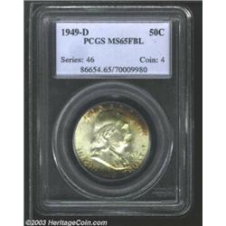 1949-D 50C MS65 Full Bell Lines PCGS.