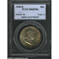 1949-D 50C MS65 Full Bell Lines PCGS.