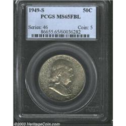 1949-S 50C MS65 Full Bell Lines PCGS.