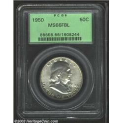 1950 50C MS66 Full Bell Lines PCGS.