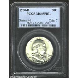 1950-D 50C MS65 Full Bell Lines PCGS.