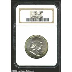 1951 50C MS67 NGC.