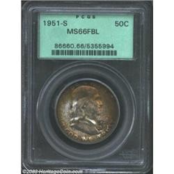 1951-S 50C MS66 Full Bell Lines PCGS.
