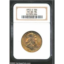 1952-D 50C MS66 Full Bell Lines NGC.