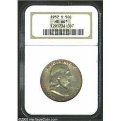 1952-S 50C MS66 * NGC.