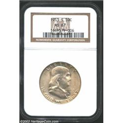 1953-S 50C MS67 NGC.