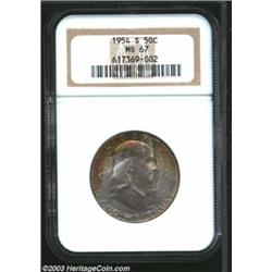 1954-S 50C MS67 NGC.