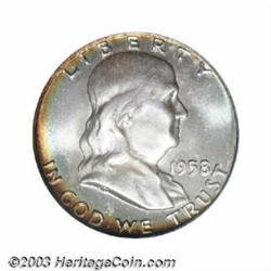 1958-D 50C MS67 Full Bell Lines PCGS.
