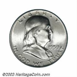 1959 50C MS66 Full Bell Lines PCGS.
