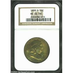 1959-D 50C MS66 Full Bell Lines NGC.