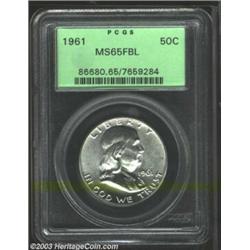 1961 50C MS65 Full Bell Lines PCGS.