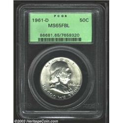 1961-D 50C MS65 Full Bell Lines PCGS.