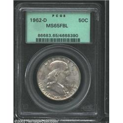 1962-D 50C MS65 Full Bell Lines PCGS.