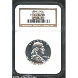 1950 50C PR65 Cameo NGC.