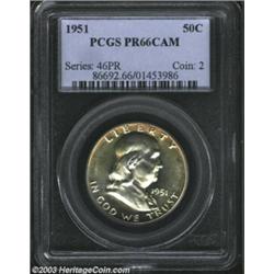 1951 50C PR66 Cameo PCGS.