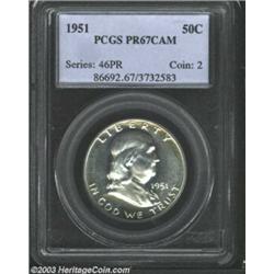 1951 50C PR67 Cameo PCGS.