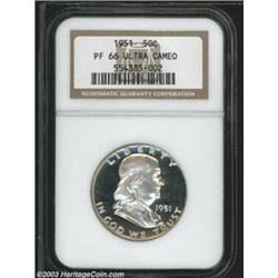 1951 50C PR66 Ultra Cameo NGC.