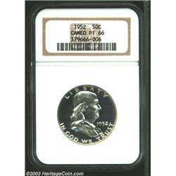 1952 50C PR66 Cameo NGC.