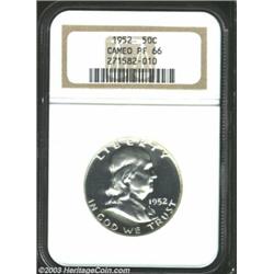 1952 50C PR66 Cameo NGC.