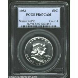 1953 50C PR67 Cameo PCGS.