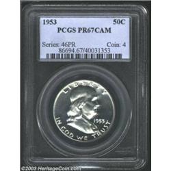 1953 50C PR67 Cameo PCGS.