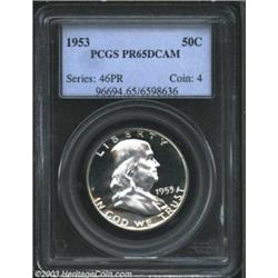 1953 50C PR65 Deep Cameo PCGS.