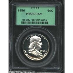 1956 50C Type Two PR68 Deep Cameo PCGS.