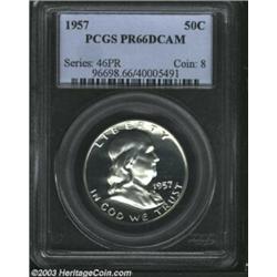 1957 50C PR66 Deep Cameo PCGS.