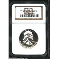 1958 50C PR66 Deep Cameo NGC.