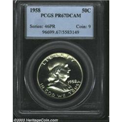 1958 50C PR67 Deep Cameo PCGS.