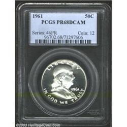 1961 50C PR68 Deep Cameo PCGS.