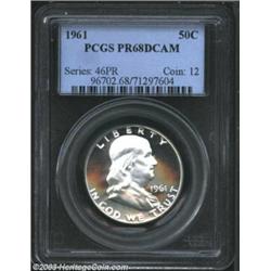 1961 50C PR68 Deep Cameo PCGS.