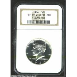 1964 50C PR69 W Ultra Cameo NGC.