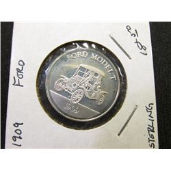 Oct. 15 & 16, 1960 Stamped Cover "Automotive Industry '60 Ford Stamp Club Annual Exhibition"; "1909 