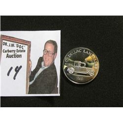 Sterling Silver Medal "1918 Cadillac Landaulet", Proof, 26mm; (9) Different "Fotothek Collection" Po