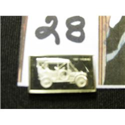 December 12, 1902 Invoice "Durant-Dort Carriage Co. "Famous Blue Ribbon Line" Vehicles, with pencile