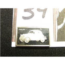 Envelopes & Stationery "Livingston Motor Company…Jackson, Wyoming"; "1936 Fiat" Sterling Silver ingo