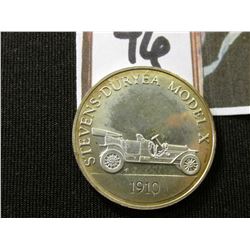 "Keep Your Ford Car Cool…Miles Bilt Manufacturing Co….Los Angeles, Ca." Advertising card &  Sterling