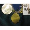 Image 3 : 1958 "Iowa State Rifle Assn./State Championship/.30 Caliber/Second Place" Brass Medal with ribbon an