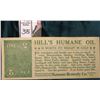 Image 1 : Quack Doctor Currency. "Hill's Humane Oil Is Worth Its Weight in Gold…Manufactured and Guaranteed by