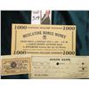 Image 1 : 1000 Dollars 1000 Muscatine Bonus Money Good Only on Friday, Oct. 5, 1951…Sponsored by Retail Commit