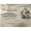 Image 2 : Early Vignette Advertising sheet "Hamilton Bank Note Engraving & Printing". RU corner missing. Vigne