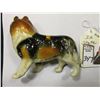 Image 4 : "Hand Decorated" China Collie Dog. Japan. Sticker on back says "Iowa State Fair 1854 Centennial 1954