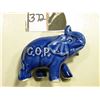 Image 1 : "HRUSKA", "G.O.P." Embossed Blue China Elephant.