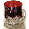 Image 2 : "Donald 1903 R"uby Red Flash Toothpick holder/childs mug. In nice condition and measures approximate