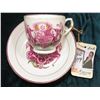 Image 1 : Temperance Tea Cup & Saucer.  "Sobriety Domestic Comfort Freedom Temperance", "Be Though Faithful Un