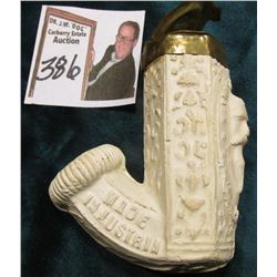 1824-1844 Clay Political Pipe marked "Made in Austria Warranted To Color Genuine Henry Clay H K C Re