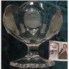 Image 1 : 1886 Clear Coin Glass Compote. 4 1/4" diameter. 3 5/8" tall.