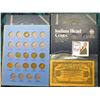 Image 1 : "Riley Sweers Company United Profit -sharing 10 Coupons" & (4) Old Used Whitman Indian Cent folders 